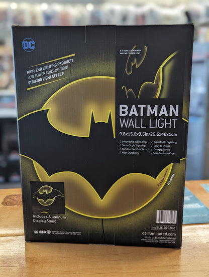 Batman LED Logo Wall Light - Covert Comics and Collectibles