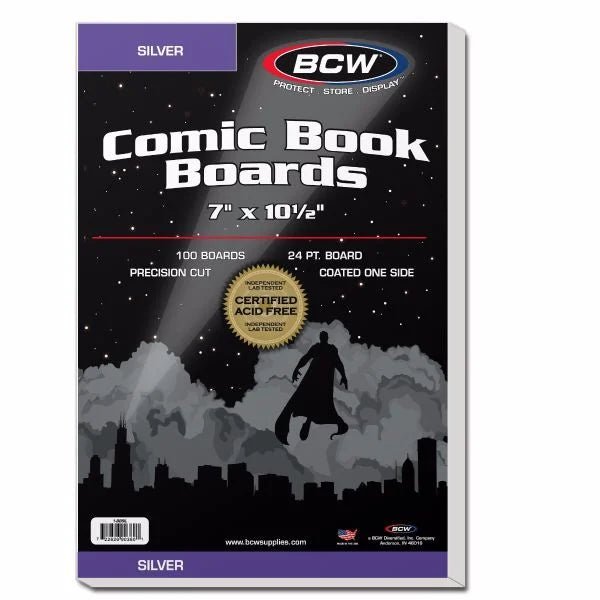 BCW Comic Backer Boards - Covert Comics and Collectibles
