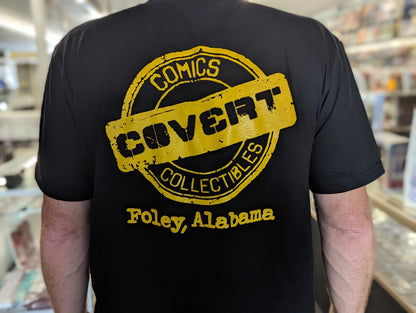 Covert Comics Bat Logo T-Shirt - Covert Comics and Collectibles