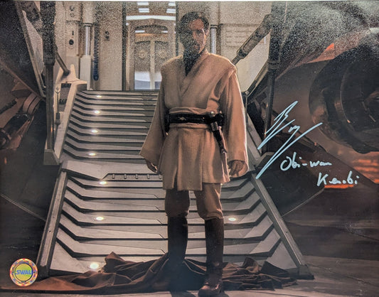 Ewan McGregor (Obi-Wan Kenobi) Signed 11x14 - Covert Comics and Collectibles