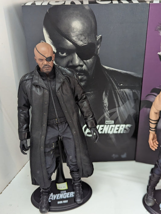 Hot Toys Sideshow MMS169 Nick Fury Figure - Covert Comics and Collectibles