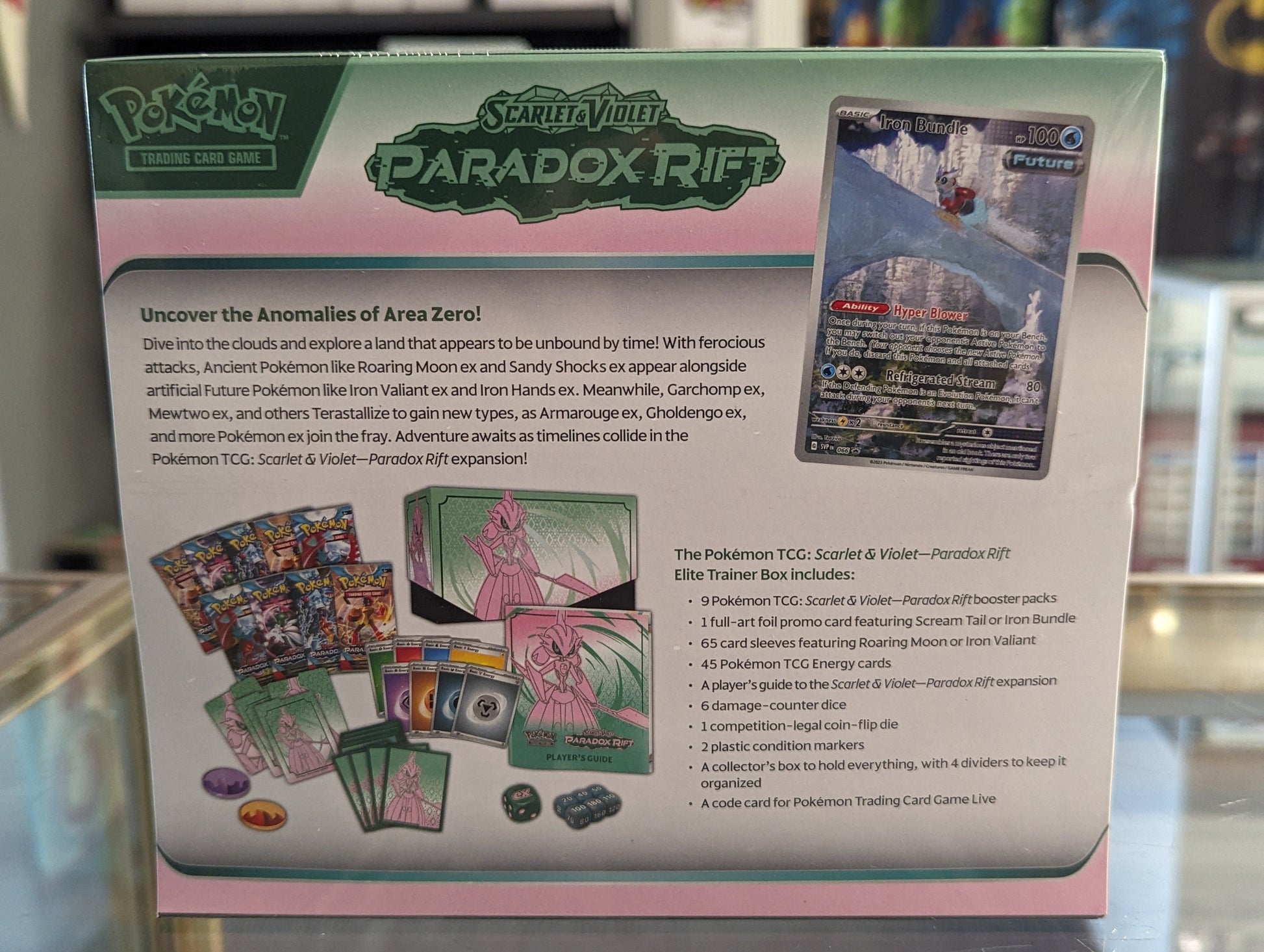 Pokémon TCG: Scarlet & Violet Paradox Rift Elite Trainer Box - Covert Comics and Collectibles