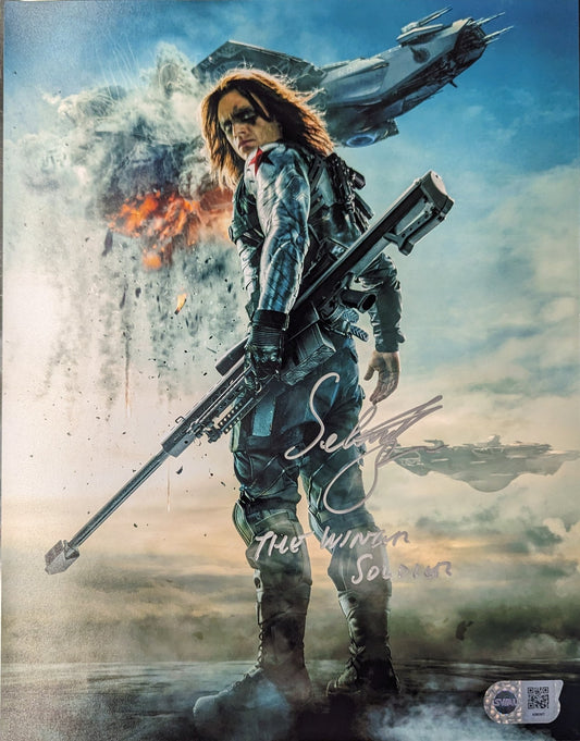 Sebastian Stan (The Winter Soldier) Signed 11x14 - Covert Comics and Collectibles