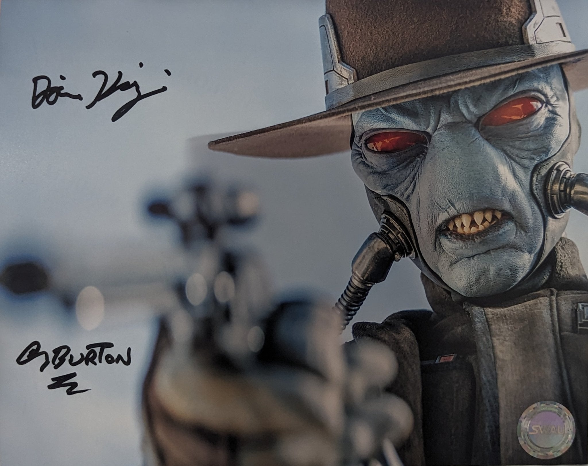 The Mandalorian Cad Bane Signed 8x10 Covert Comics and Collectibles