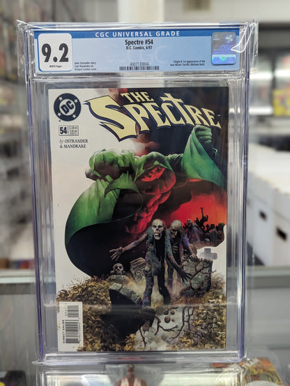 The Spectre #54 CGC 9.2 - Covert Comics and Collectibles